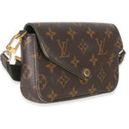 Louis Vuitton Kaki Monogram Canvas Felicie Strap & Go