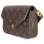 Louis Vuitton Kaki Monogram Canvas Felicie Strap & Go