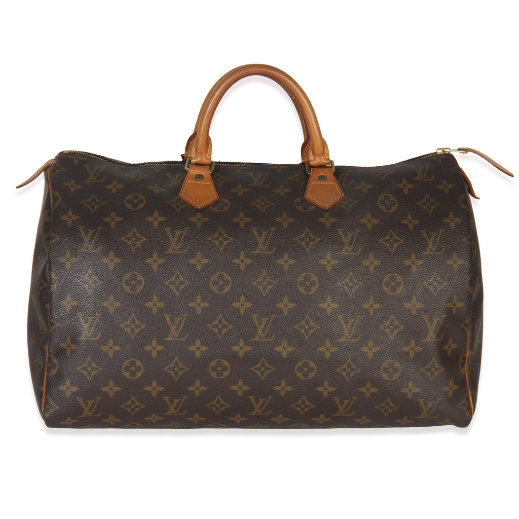 Louis Vuitton Monogram Canvas Speedy 40