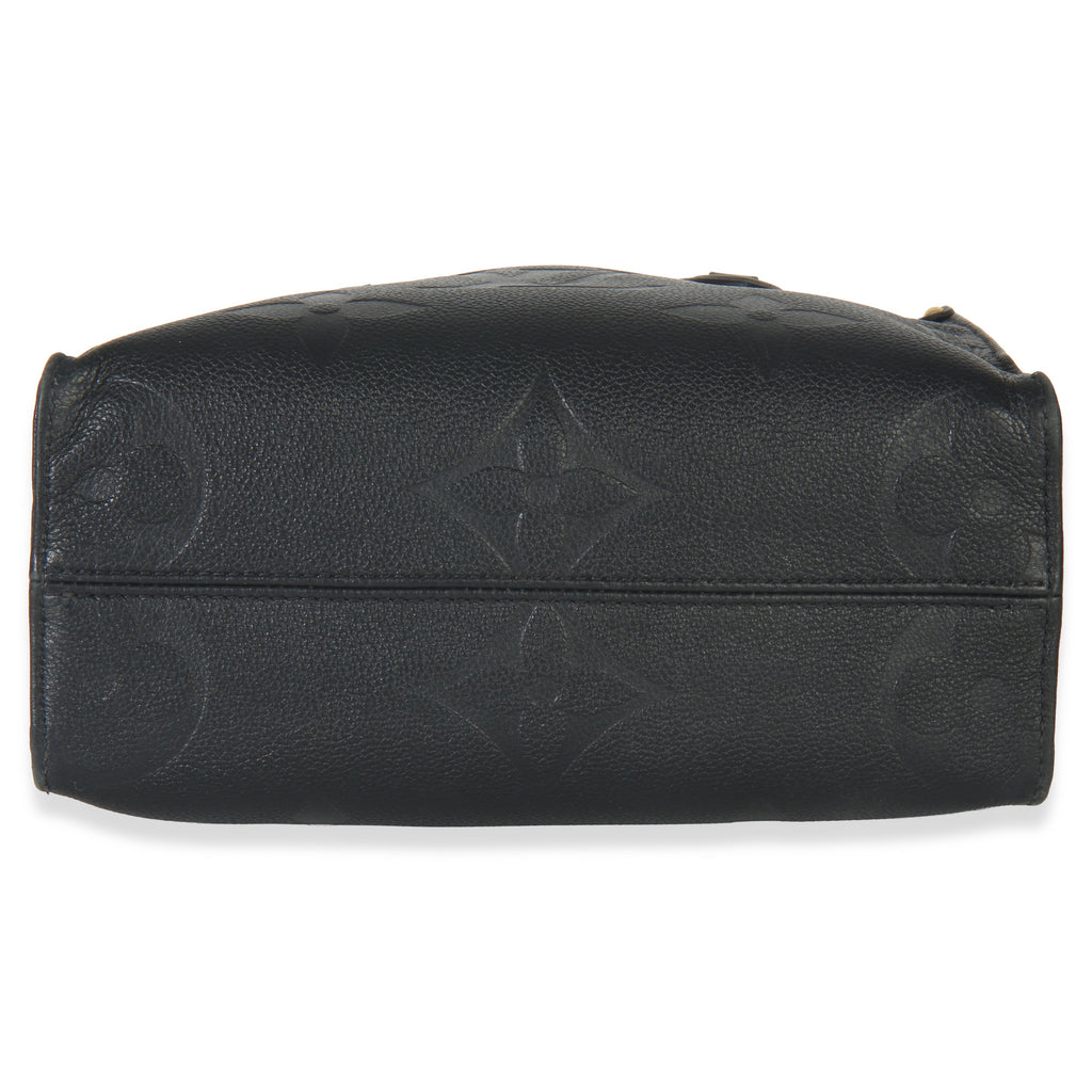 Louis Vuitton Black Monogram Empreinte Onthego BB