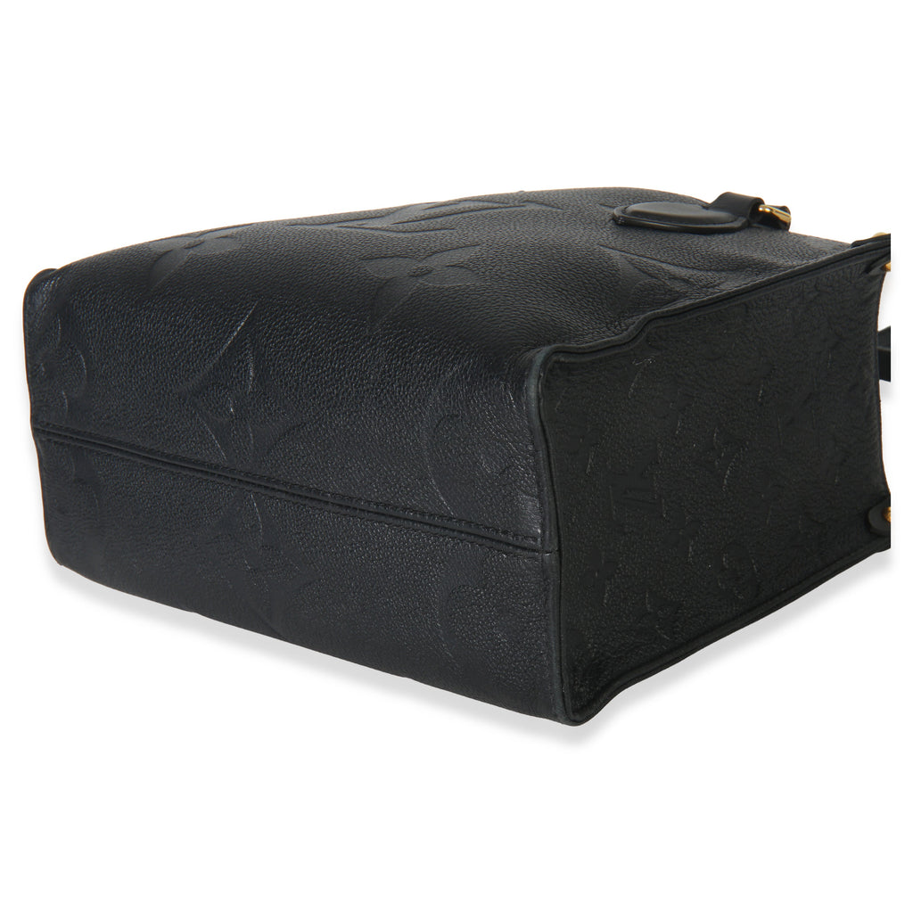 Louis Vuitton Black Monogram Empreinte Onthego BB