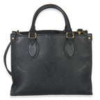 Louis Vuitton Black Monogram Empreinte Onthego BB