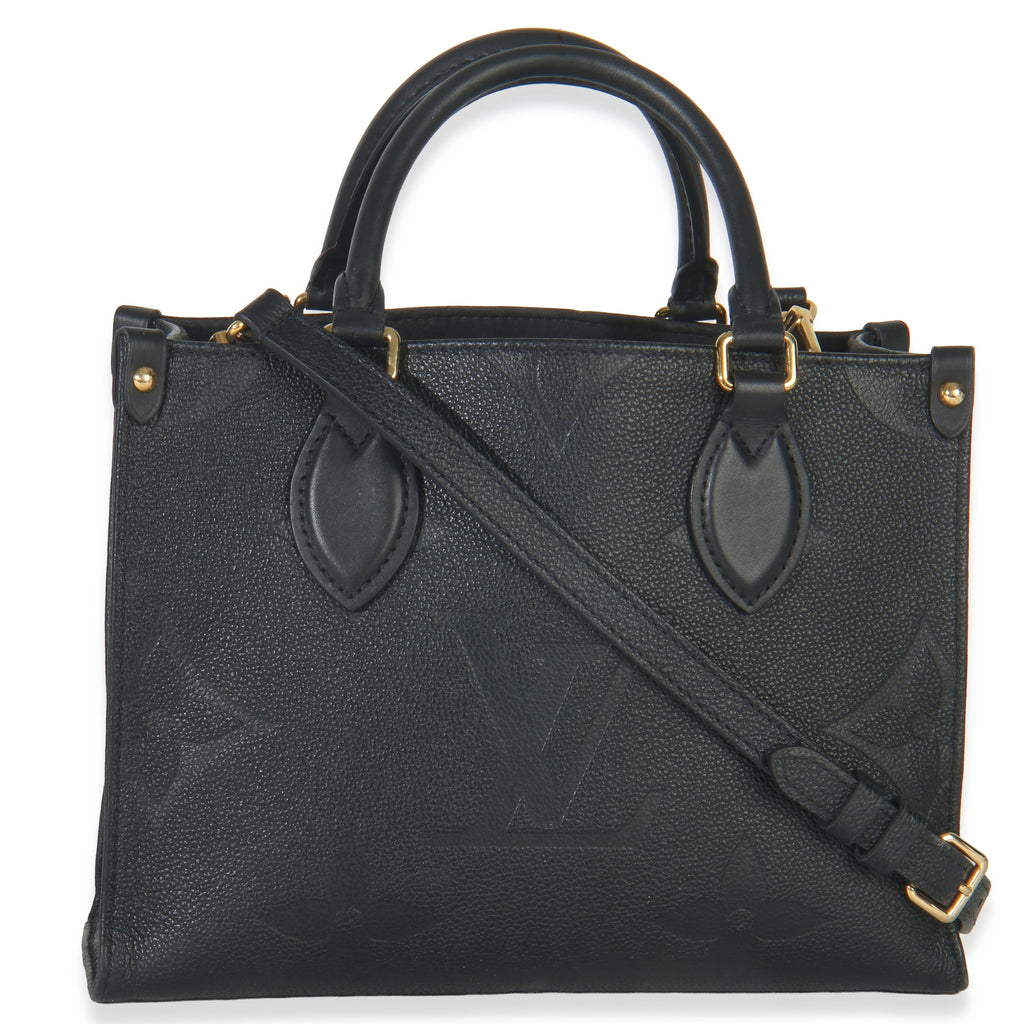 Louis Vuitton Black Monogram Empreinte Onthego BB