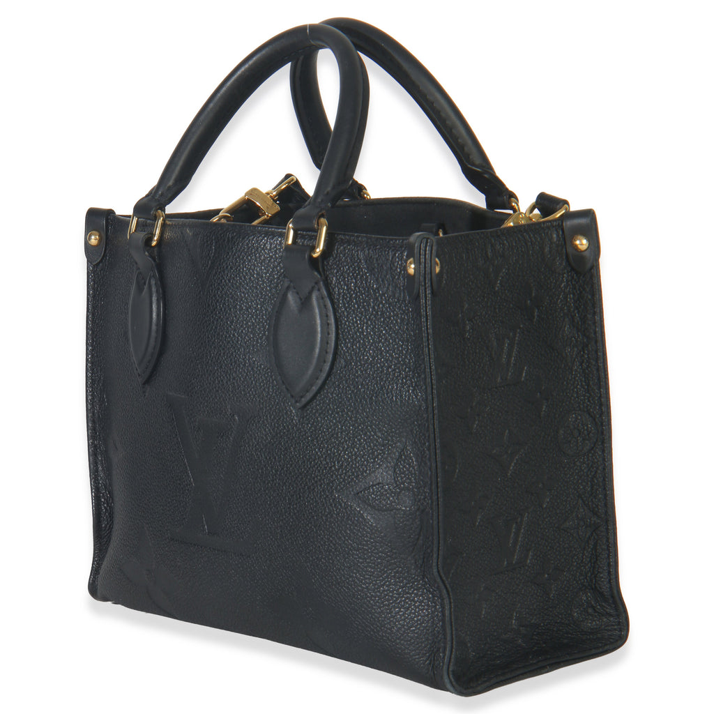 Louis Vuitton Black Monogram Empreinte Onthego BB
