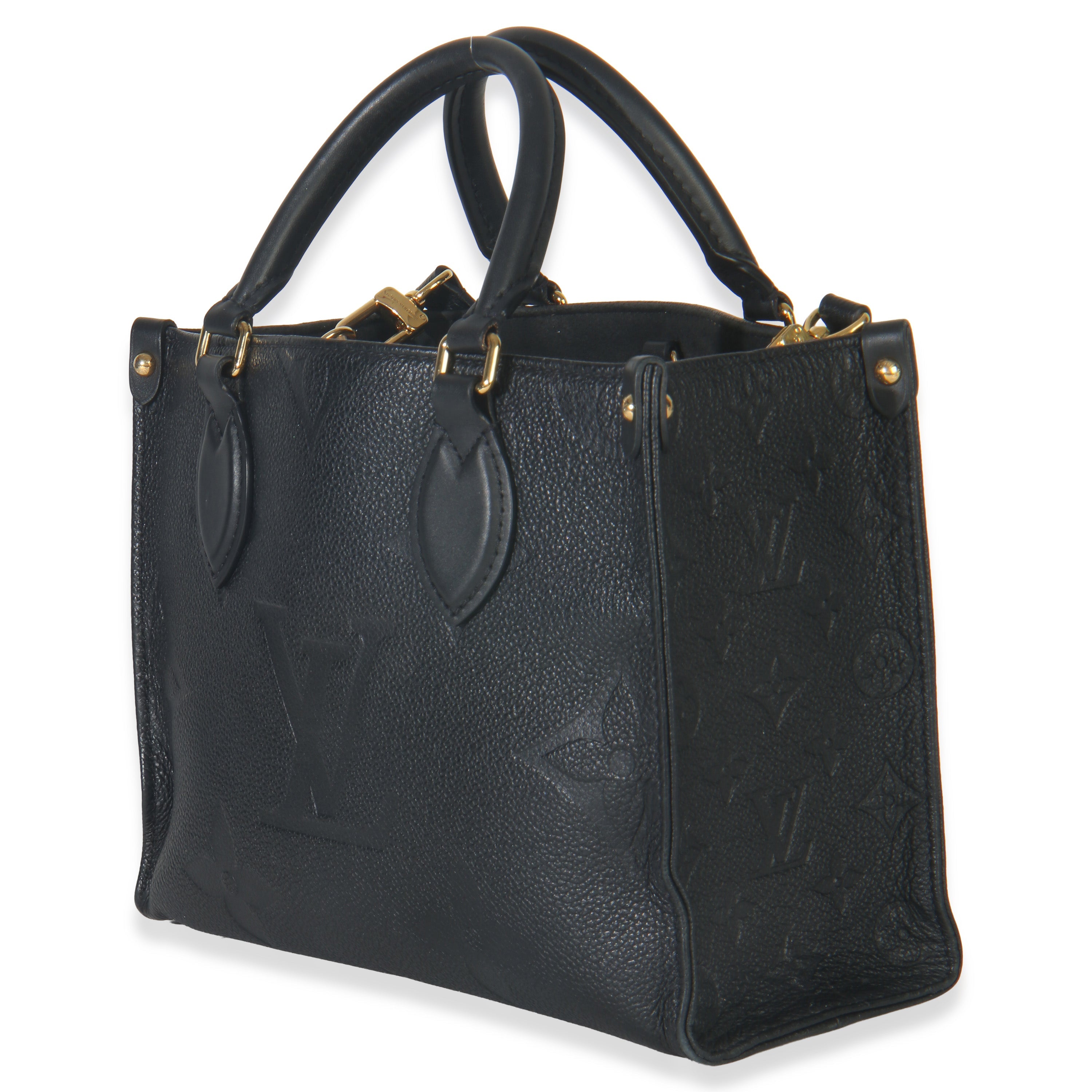 Louis Vuitton Black Monogram Empreinte Onthego BB