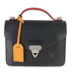 Louis Vuitton Black Red Blue Epi Neo Monceau Bag
