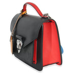 Louis Vuitton Black Red Blue Epi Neo Monceau Bag