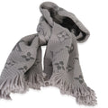 Louis Vuitton Grey Wool Silk Logomania Scarf