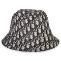 Christian Dior Black Nylon Reversible Teddy Bucket Hat 56
