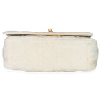 Christian Dior Multicolor Tie Dye Denim Cannage Small Caro Chain Bag