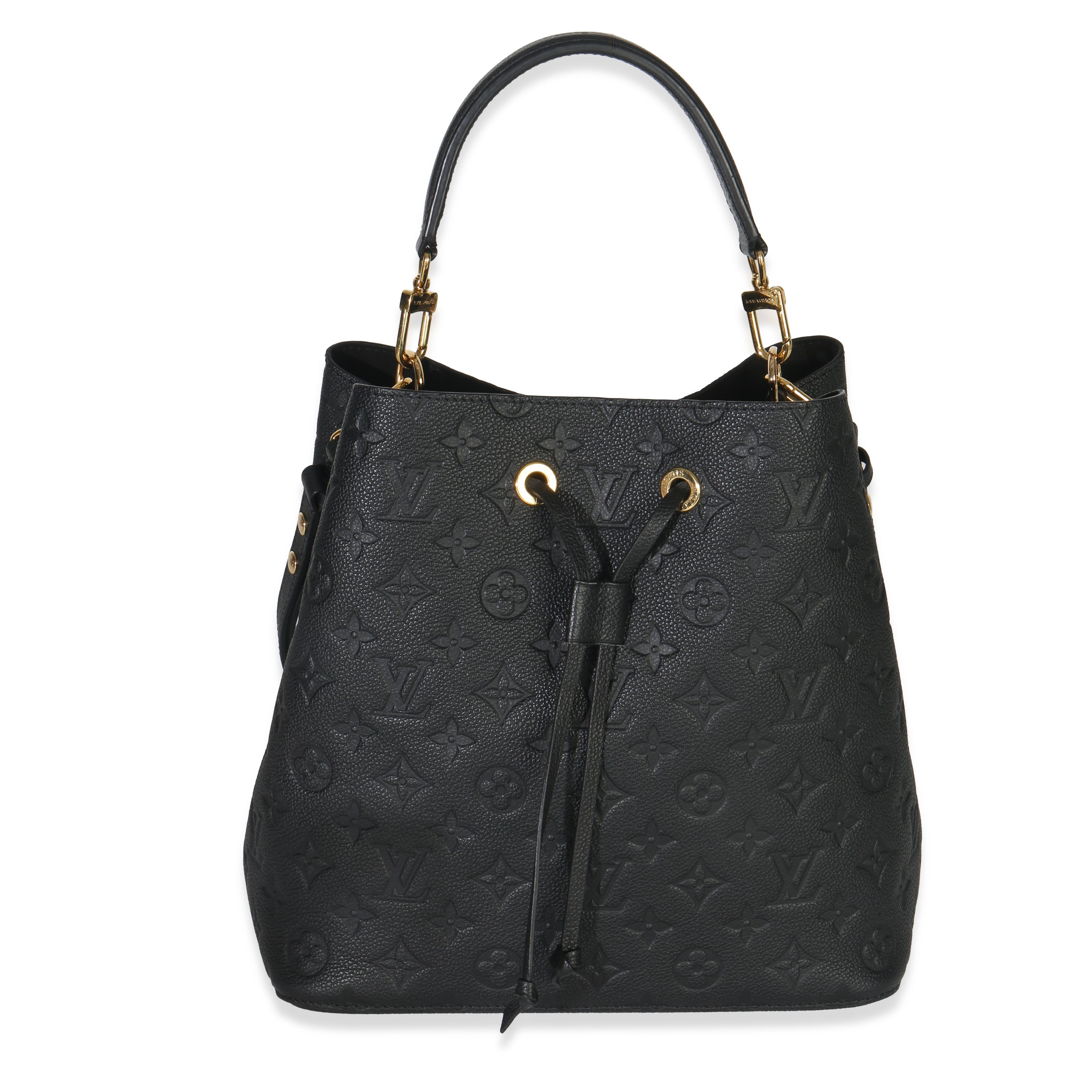 Louis Vuitton Black Monogram Empreinte Neonoe MM