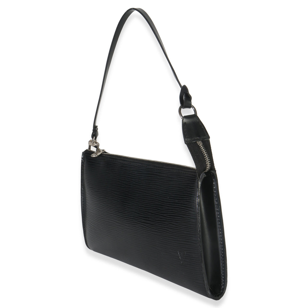 Louis Vuitton Black Epi Pochette Accessoires