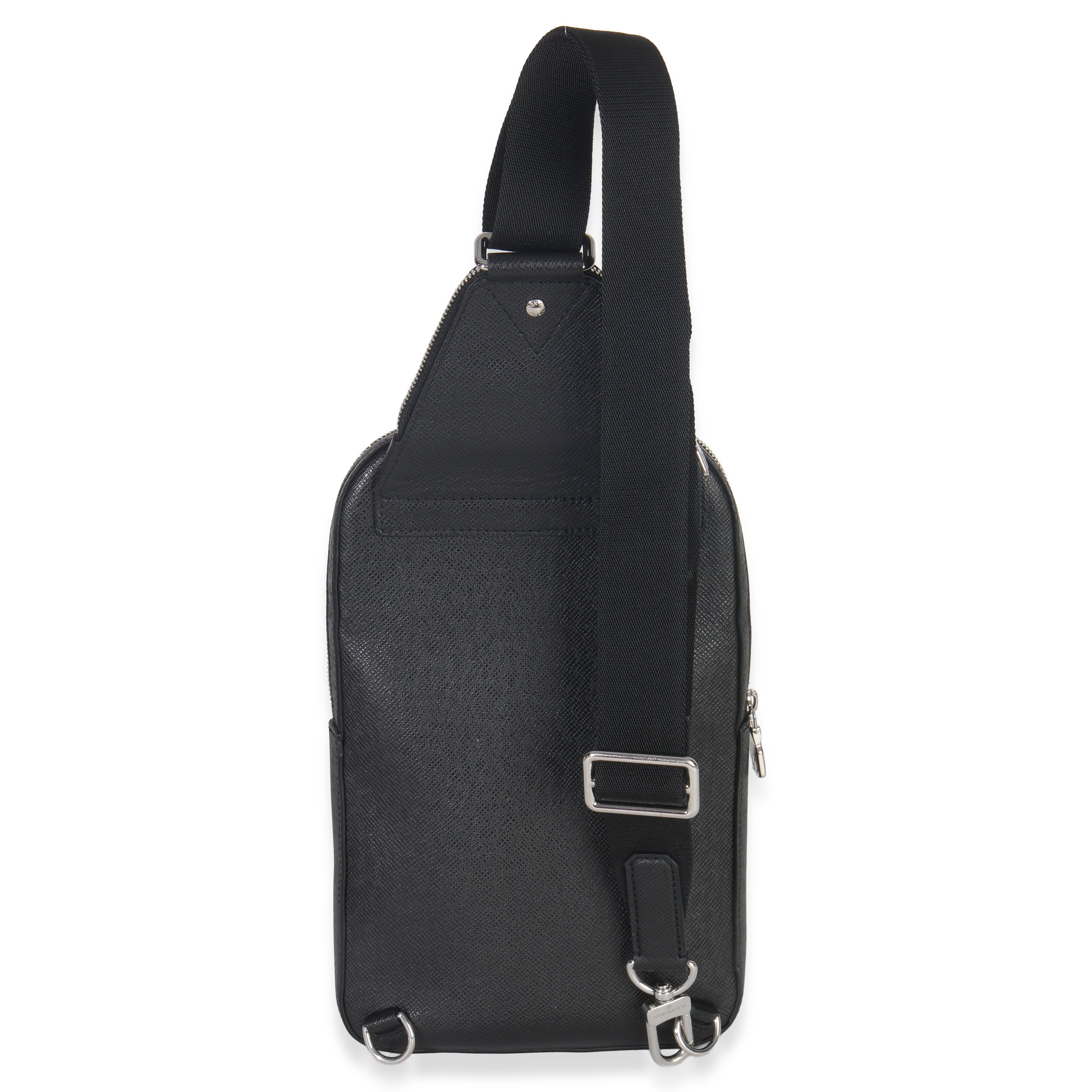Louis Vuitton Black Taiga Avenue Sling Bag