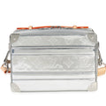 Louis Vuitton Silver Monogram Miroir Handle Trunk Bag
