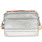 Louis Vuitton Silver Monogram Miroir Handle Trunk Bag