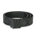 Louis Vuitton Monogram Eclipse Canvas LV Initiales 40mm Belt 95/38