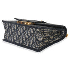 Christian Dior Blue Oblique Dior 30 Montaigne Chain Bag