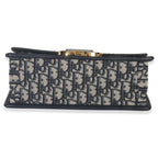 Christian Dior Blue Oblique Dior 30 Montaigne Chain Bag