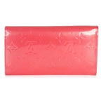 Louis Vuitton Rose Pop Monogram Vernis Sarah Wallet