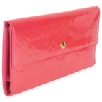 Louis Vuitton Rose Pop Monogram Vernis Sarah Wallet