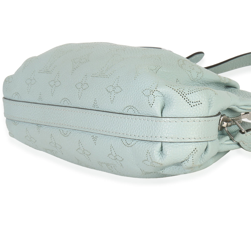 Louis Vuitton Vert Lagon Monogram Mahina Scala Mini Pouch