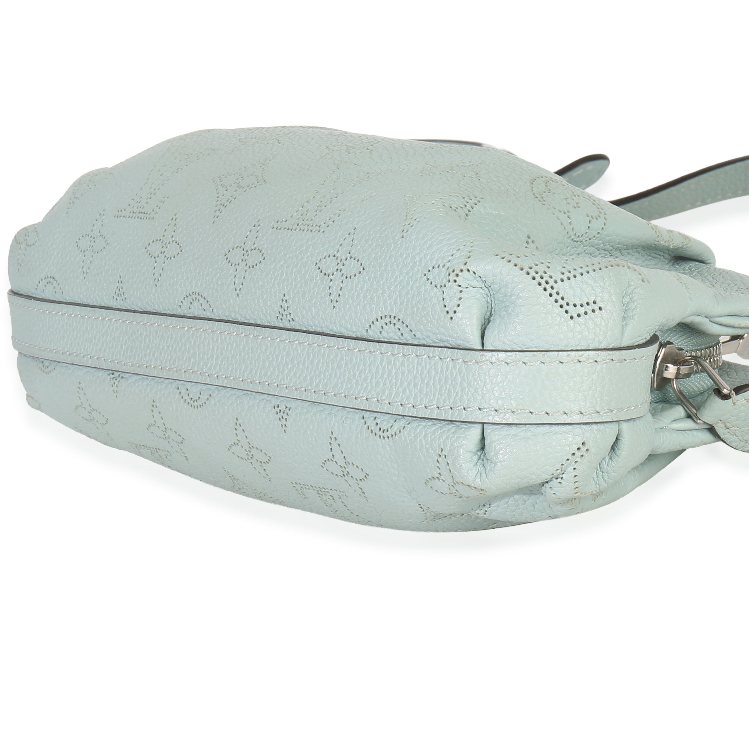 Louis Vuitton Vert Lagon Monogram Mahina Scala Mini Pouch