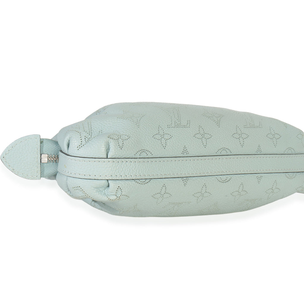 Louis Vuitton Vert Lagon Monogram Mahina Scala Mini Pouch