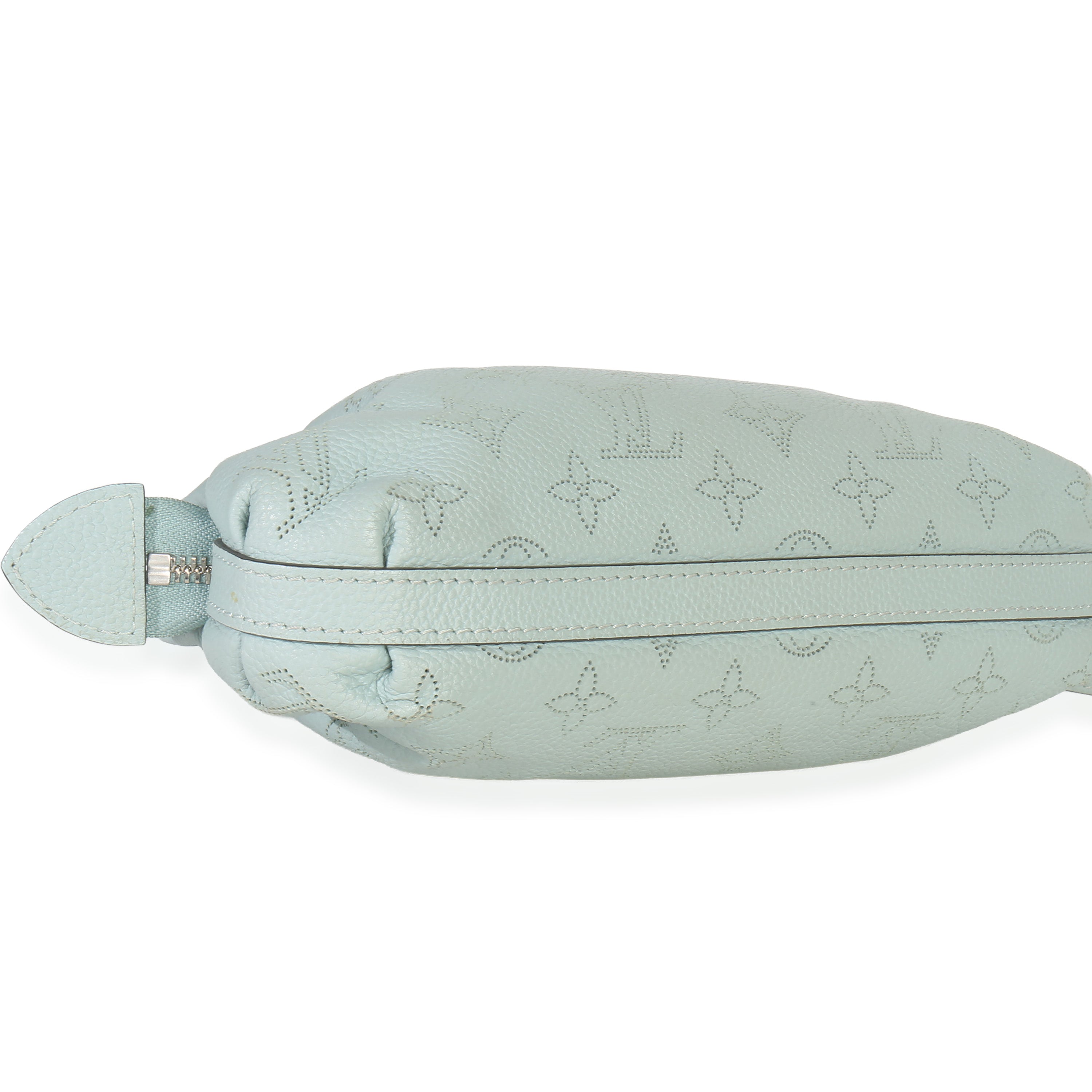 Louis Vuitton Vert Lagon Monogram Mahina Scala Mini Pouch