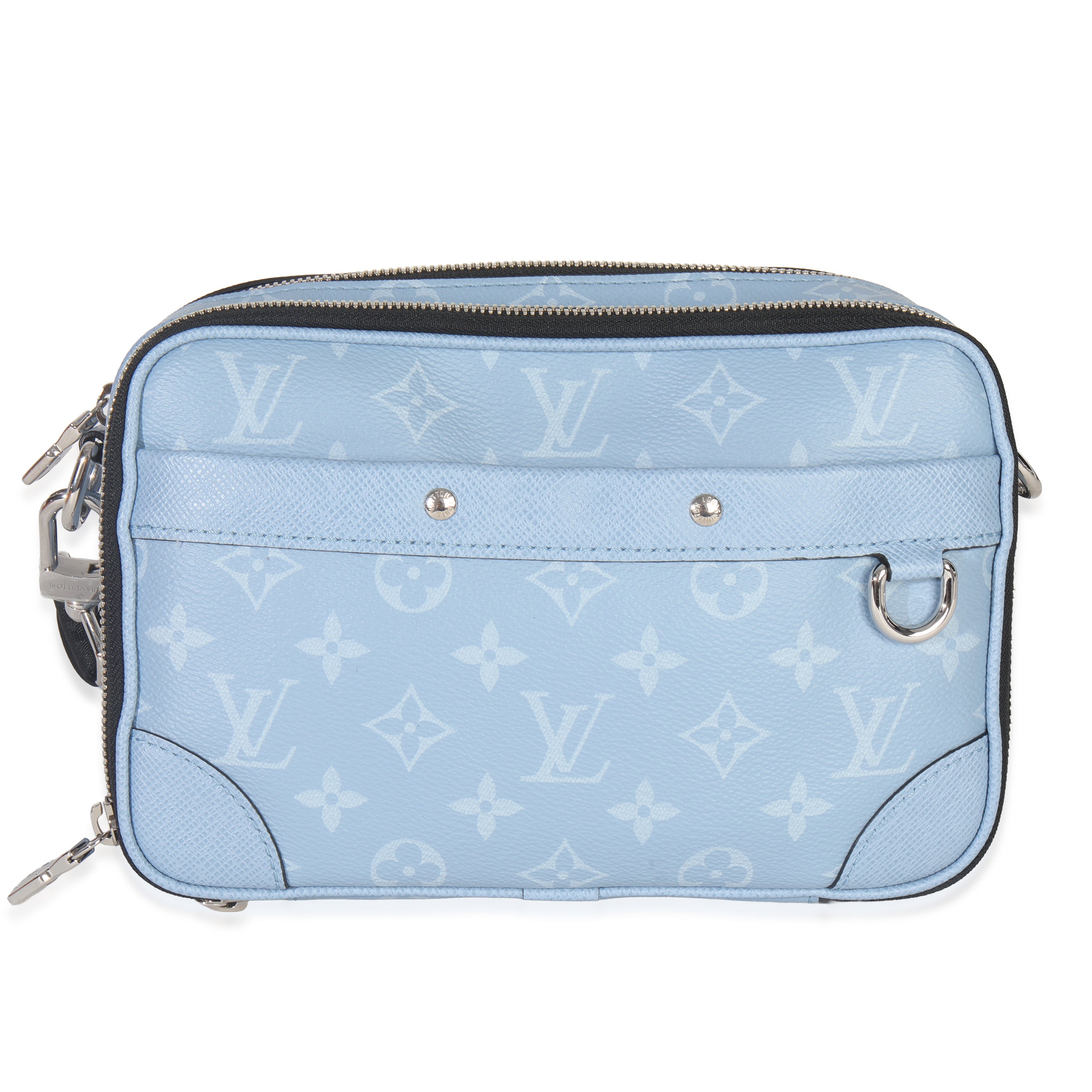 Louis Vuitton Sky Blue Monogram Taigarama Alpha Messenger