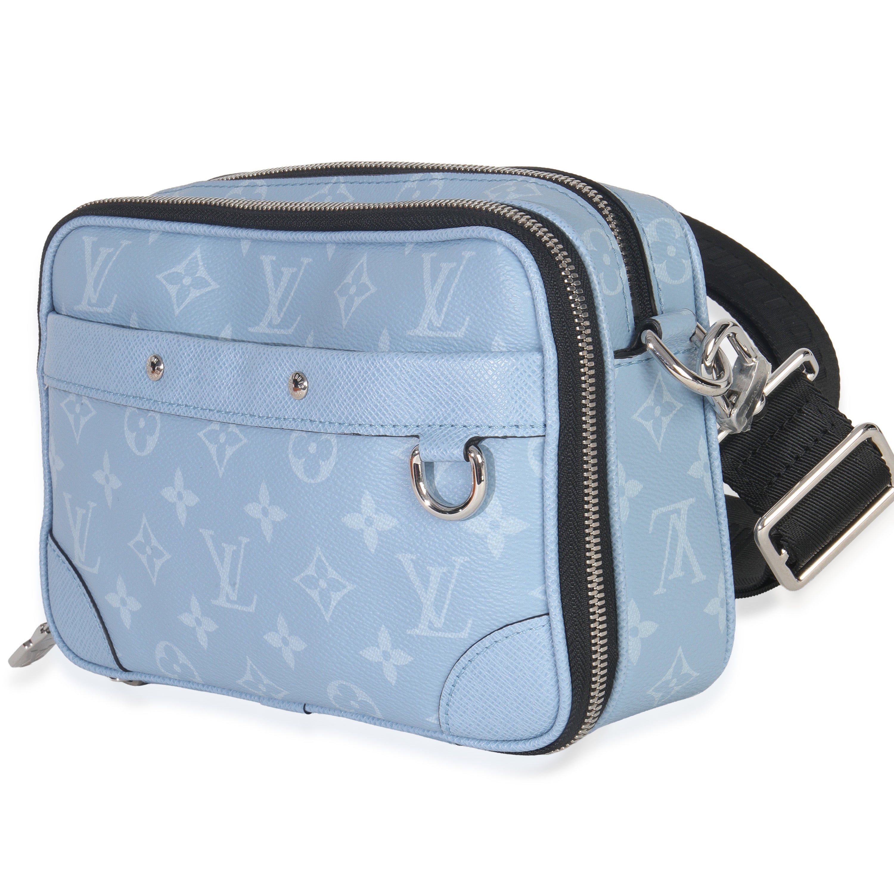 Louis Vuitton Sky Blue Monogram Taigarama Alpha Messenger