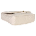 Chanel Beige Quilted Lambskin Large Funky Town Flap Bag