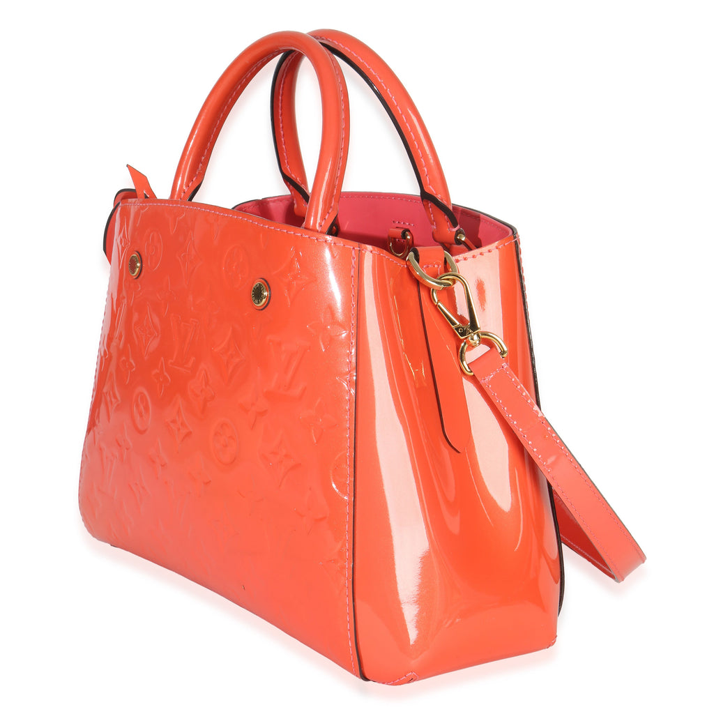 Louis Vuitton Poppy Monogram Vernis Montaigne BB