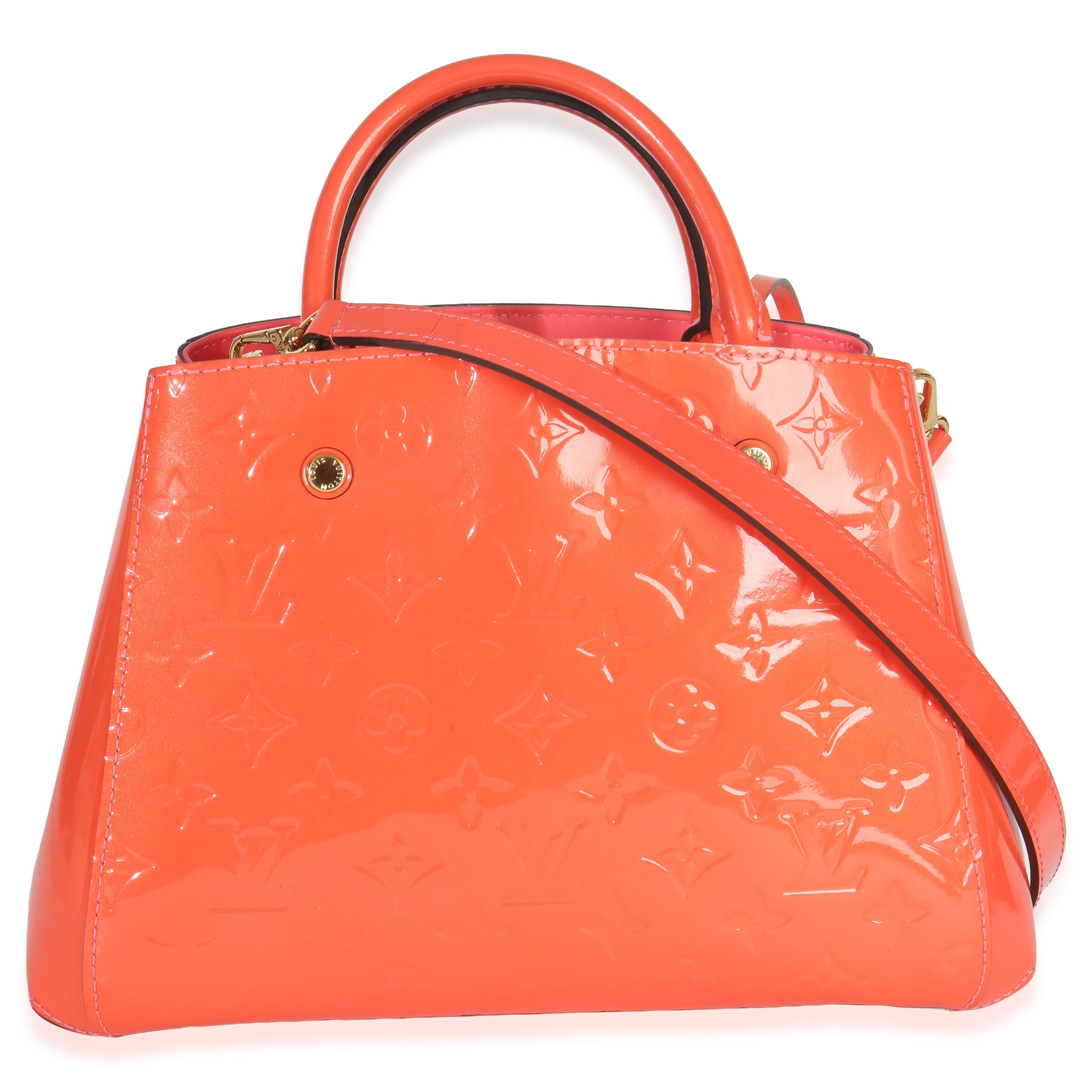 Louis Vuitton Poppy Monogram Vernis Montaigne BB