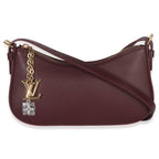 Louis Vuitton Garnet Calfskin Pochette LV Bloom