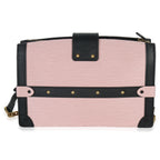Louis Vuitton Rose Ballerine Epi Trunk Clutch Handbag