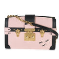 Louis Vuitton Rose Ballerine Epi Trunk Clutch Handbag