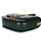 Gucci Dark Green Calfskin Mini Sylvie 1969 Bag
