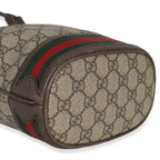 Gucci Beige GG Supreme Canvas Ophidia Mini Bucket Bag