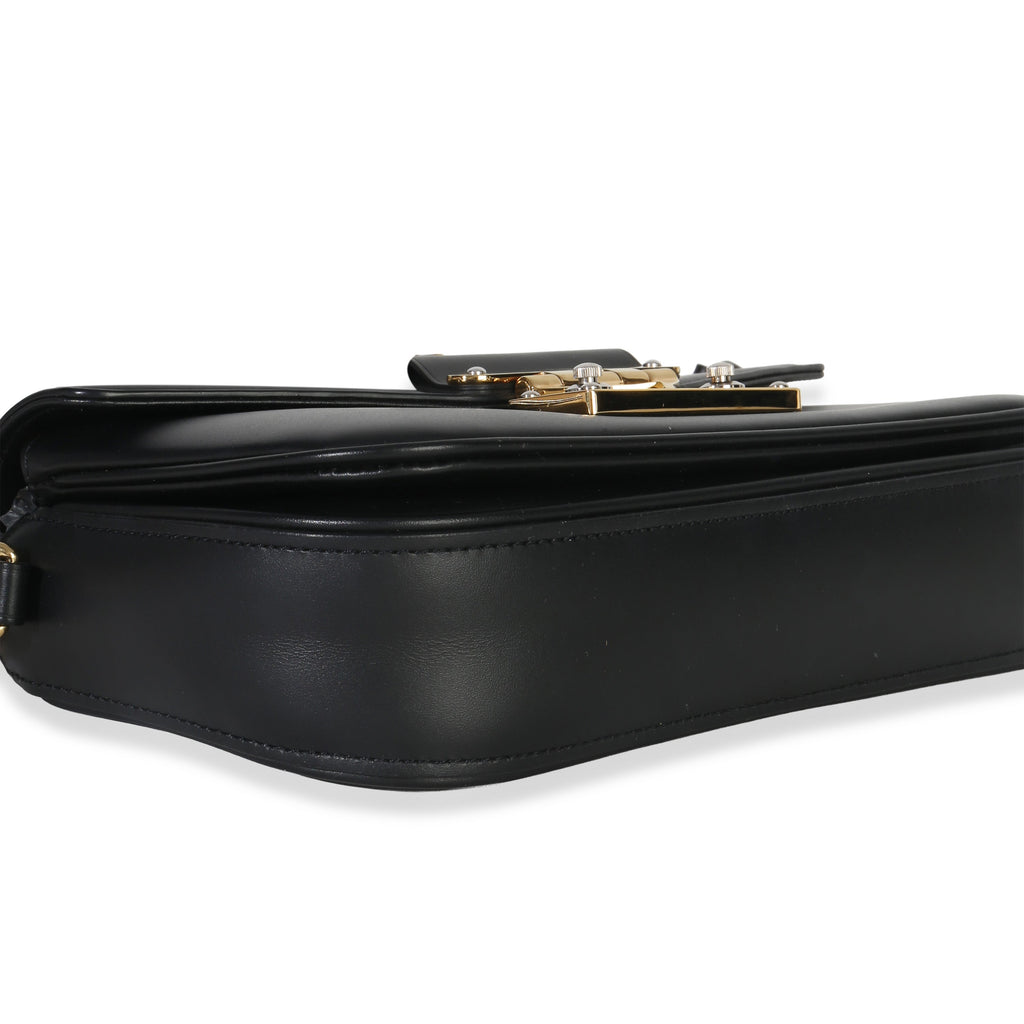 Louis Vuitton Black Calfskin Monogram Swing Bag