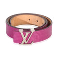 Louis Vuitton Grenade Epi LV Initiales 35mm Belt 80/32