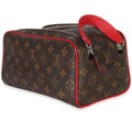 Louis Vuitton Sari Red Monogram Canvas Dopp Kit Toiletry Pouch