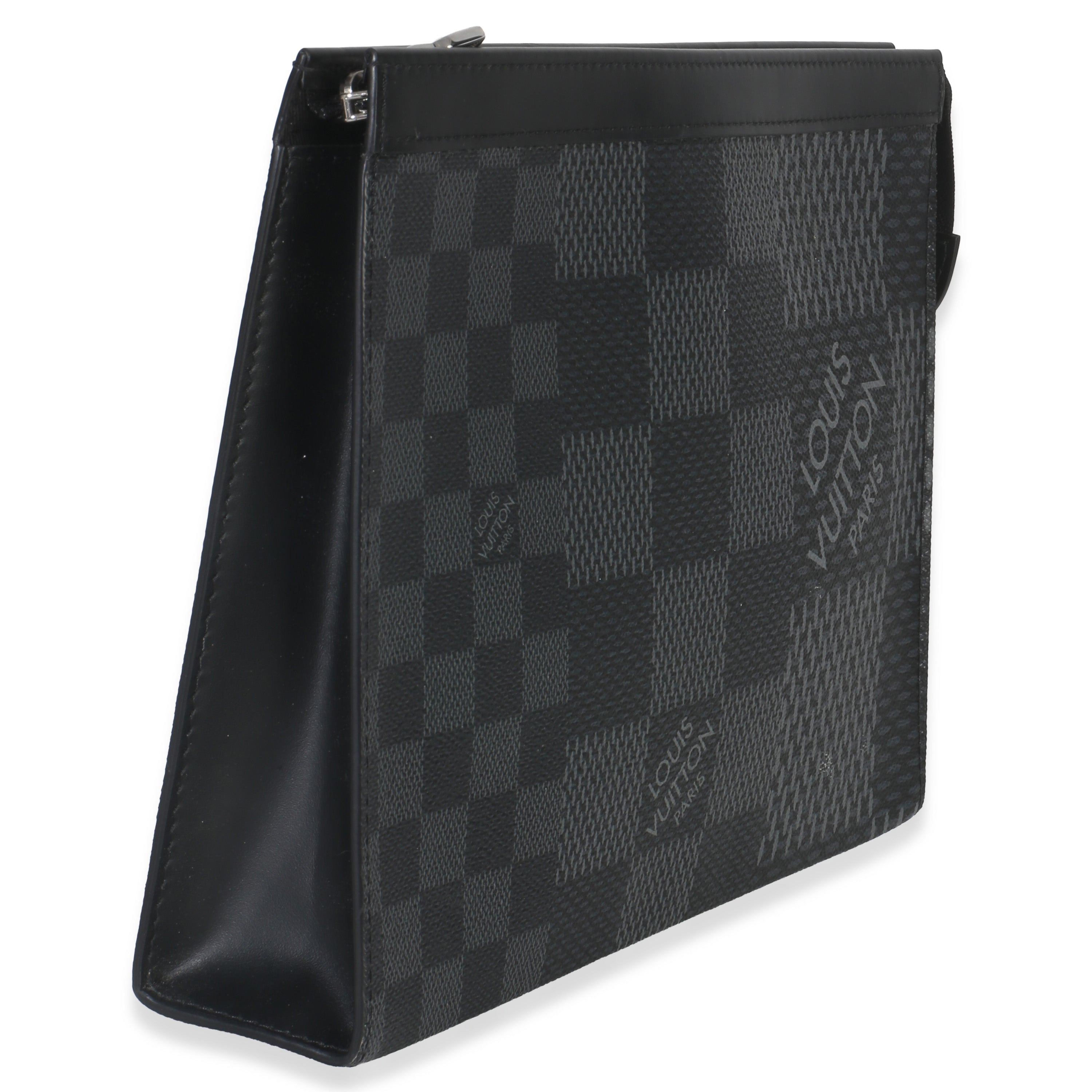 Louis Vuitton Damier Graphite 3D Canvas Pochette Voyage MM