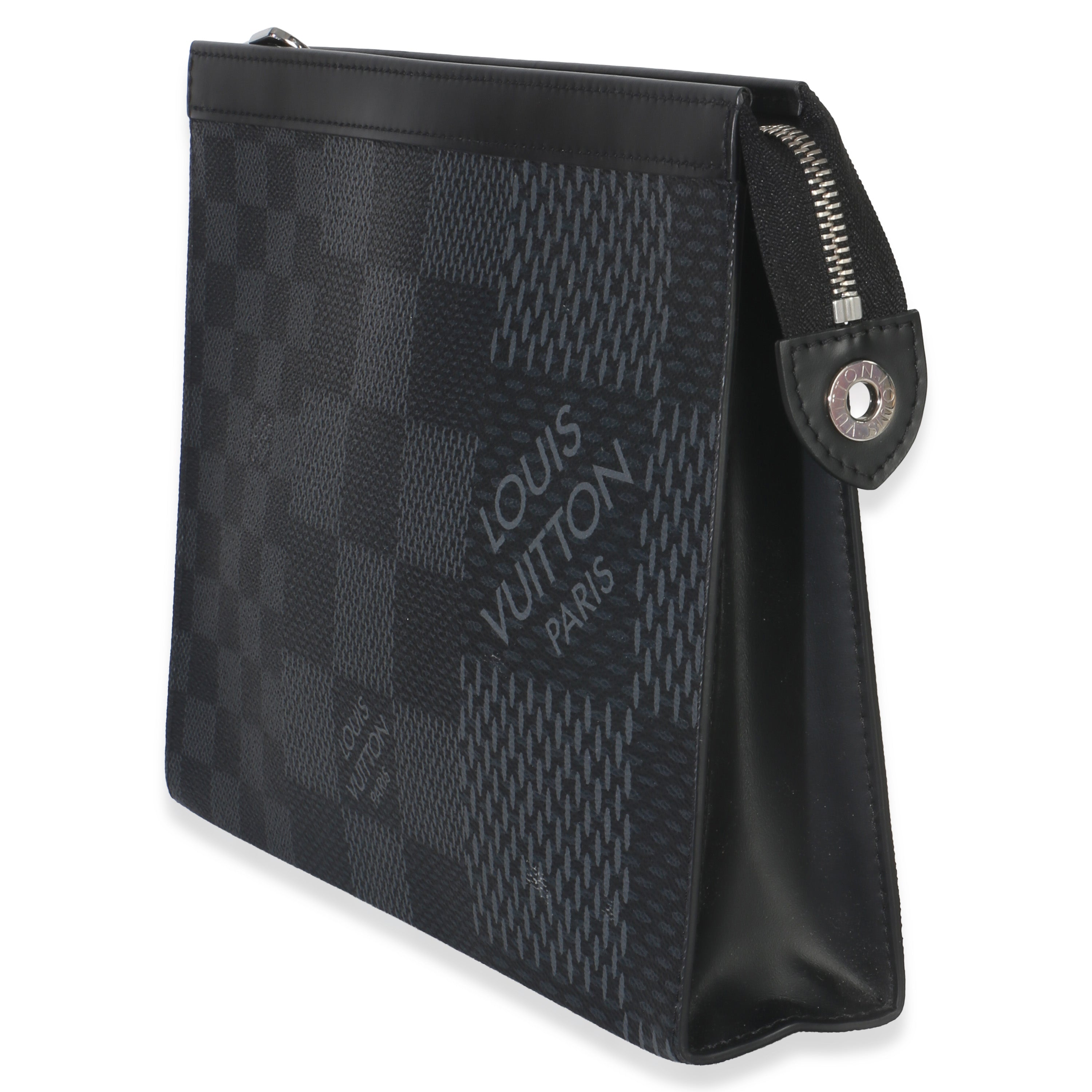 Louis Vuitton Damier Graphite 3D Canvas Pochette Voyage MM