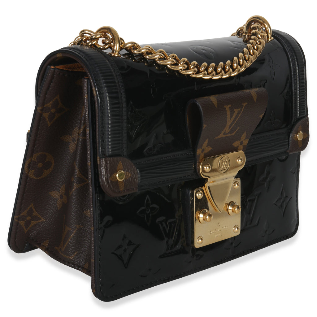 Louis Vuitton Black Monogram Vernis Epi Wynwood