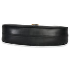 Saint Laurent Black Smooth Calfskin Le Fermoir Hobo