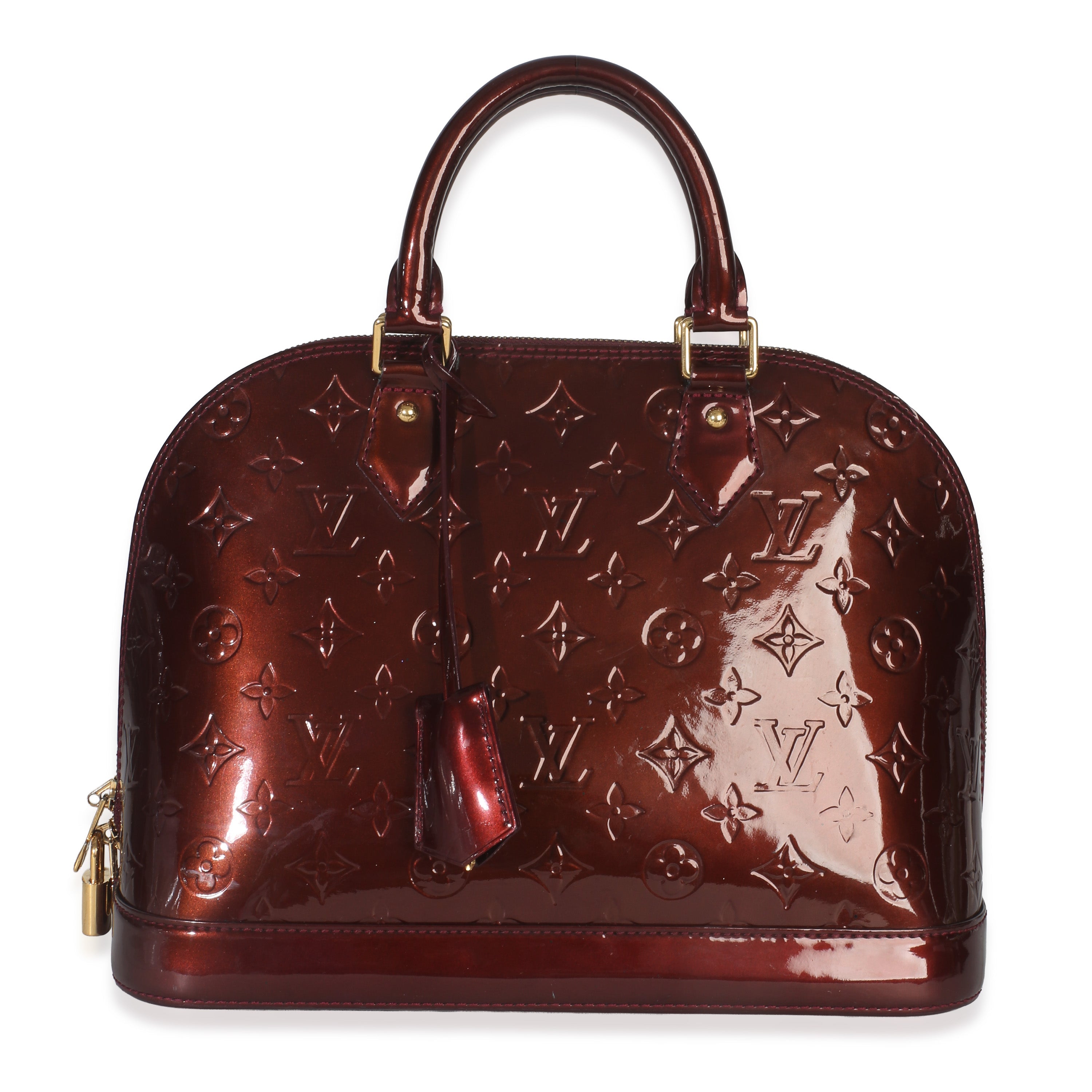Louis Vuitton Amarante Monogram Vernis Alma PM