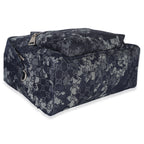 Gucci Navy Jacquard Denim GG Monogram Backpack