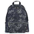 Gucci Navy Jacquard Denim GG Monogram Backpack