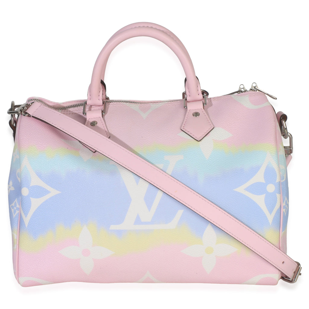 Louis Vuitton Pastel Monogram Canvas Escale Speedy Bandouliere 30