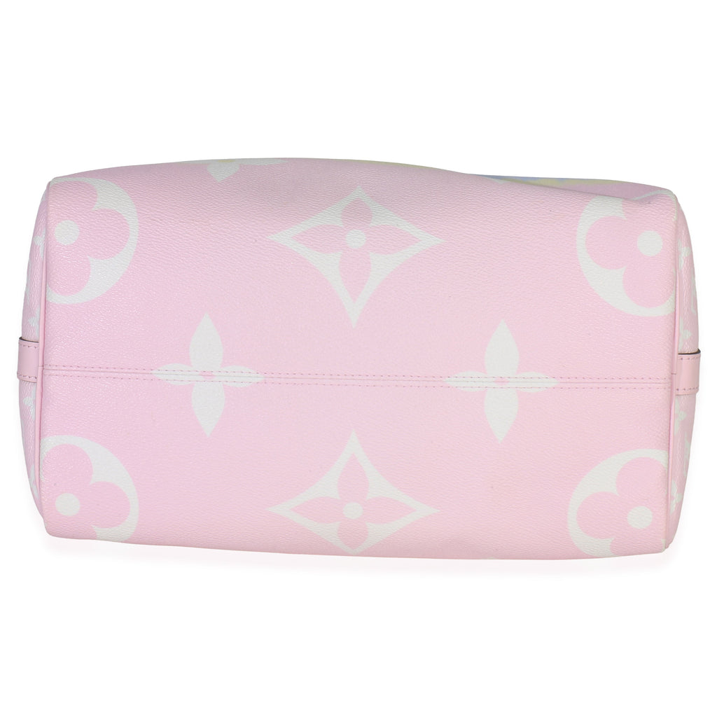 Louis Vuitton Pastel Monogram Canvas Escale Speedy Bandouliere 30